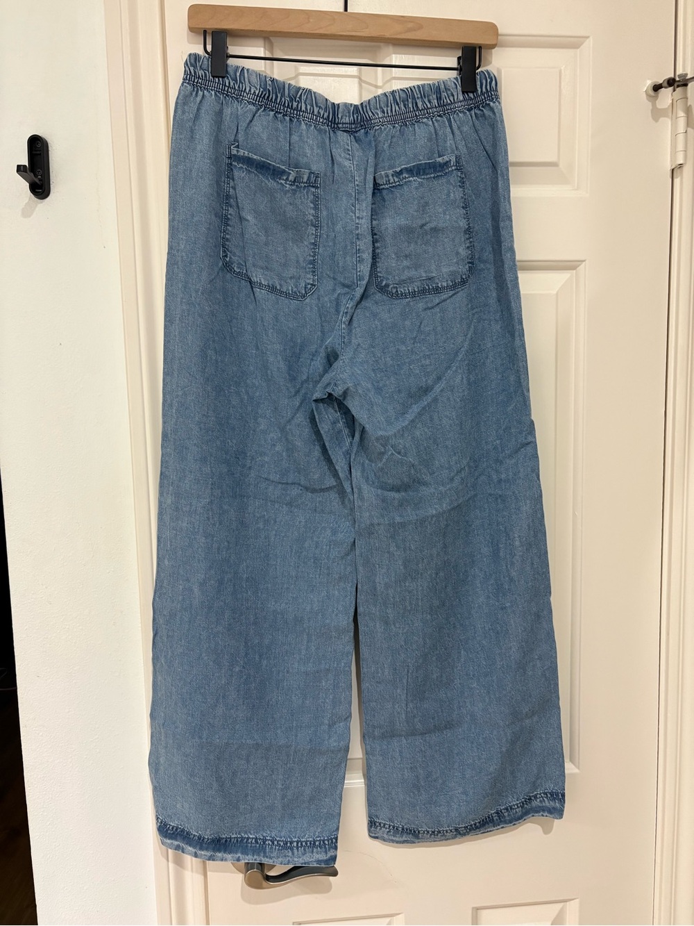 Splendid NWT Wide Leg High-Waist Denim Pants size medium - Picture 6 of 7